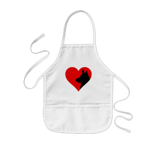German Shepherd     Kids Apron (Front)