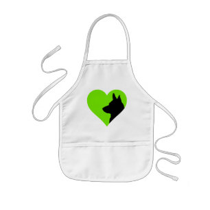 German Shepherd Kids Apron