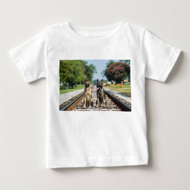 German Shepherd Kids Shirt (Front)