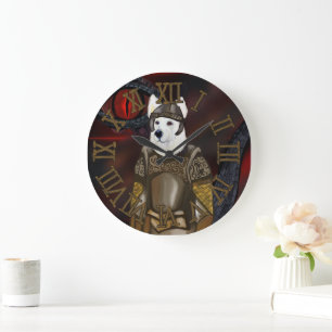 German Shepherd          Large Clock