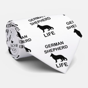 german shepherd life tie