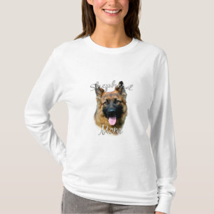 German Shepherd (longhair) Mum 2 T-Shirt