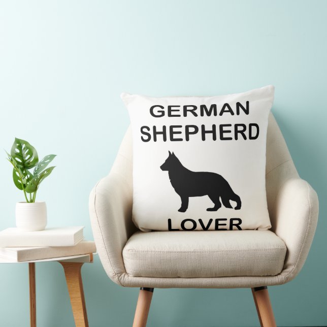 german shepherd lover cushion (Chair)