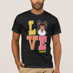 German Shepherd lovers cute colour T-Shirt