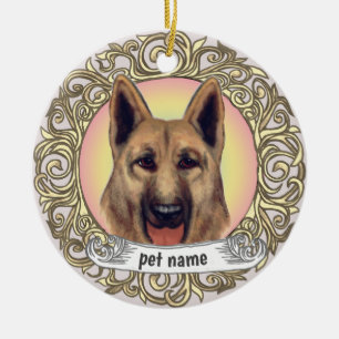 German Shepherd Loving Memory ornament