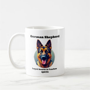 German Shepherd Loyal-- Spirits Coffee Mug