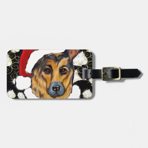 GERMAN SHEPHERD LUGGAGE TAG