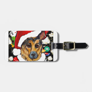 GERMAN SHEPHERD LUGGAGE TAG