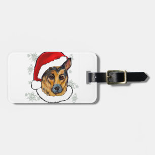 GERMAN SHEPHERD LUGGAGE TAG