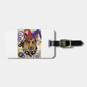 GERMAN SHEPHERD LUGGAGE TAG