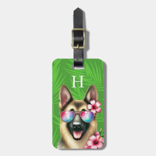 German Shepherd Luggage Tags