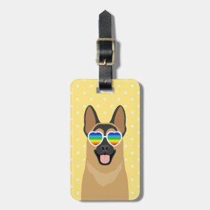 German Shepherd Luggage Tags