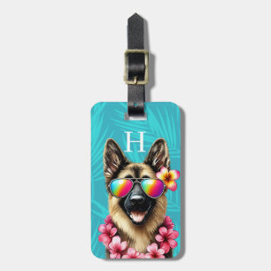 German Shepherd Luggage Tags