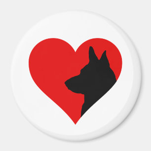 German Shepherd Magnet