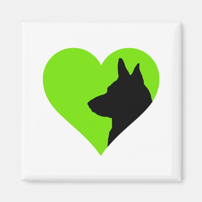 German Shepherd     Magnet (Front)