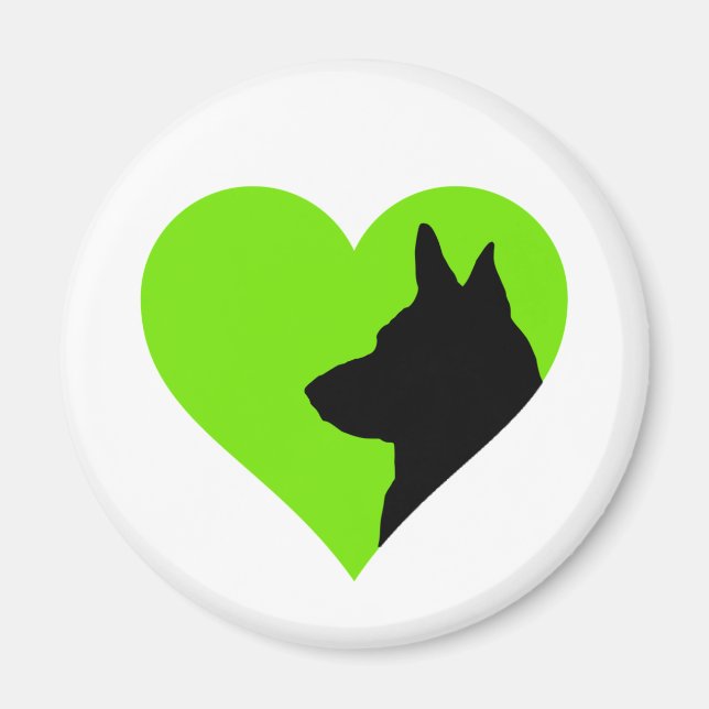 German Shepherd    Magnet (Front)