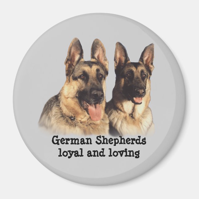 German Shepherd Magnet (Front)