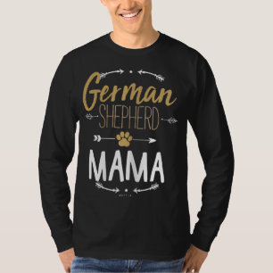 German Shepherd Mama Arrows Dog Lover Gifts for Mo T-Shirt