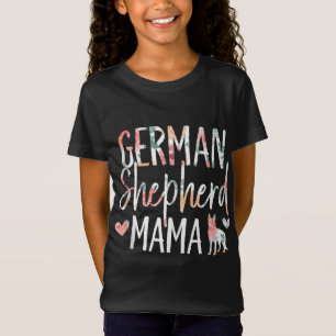 German Shepherd Mama Dog Lover for Mum Owner 002 T-Shirt