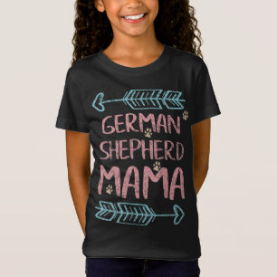 German Shepherd Mama Shepherd Lover Owner Dog Mum  T-Shirt