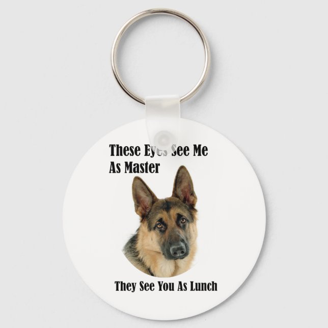 German Shepherd Master Key Ring (Front)