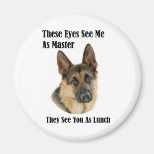 German Shepherd Master Magnet