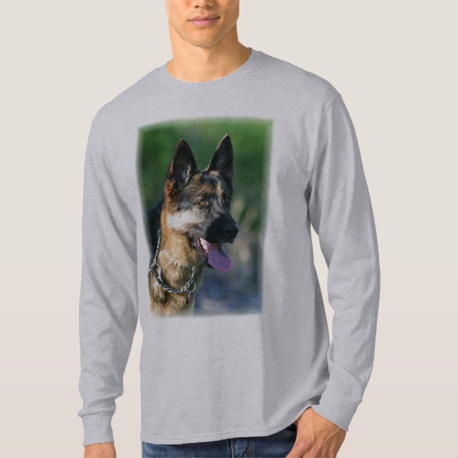 German Shepherd mens t-shirt (Front)