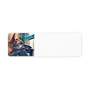 german-shepherd missing you card