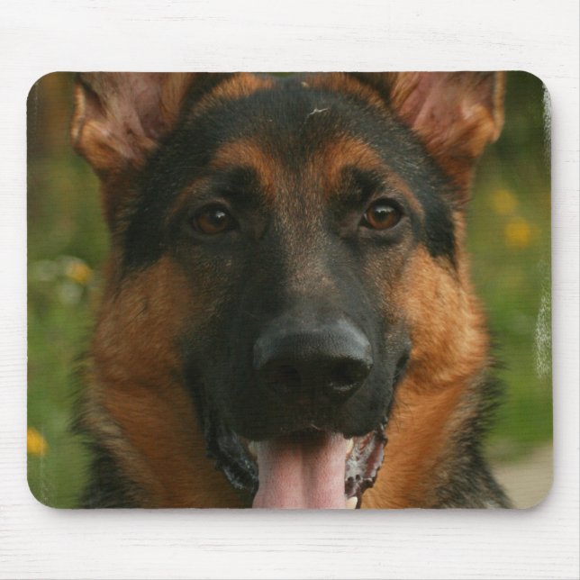 German Shepherd Mouse Pad (Front)