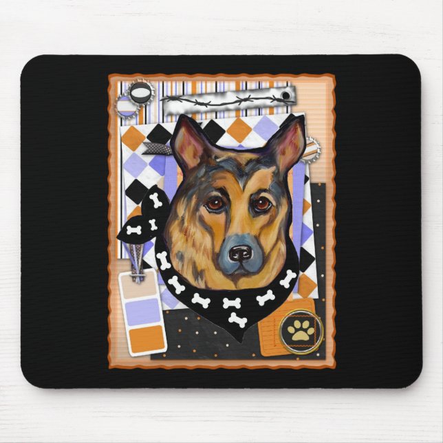 GERMAN SHEPHERD MOUSE PAD (Front)