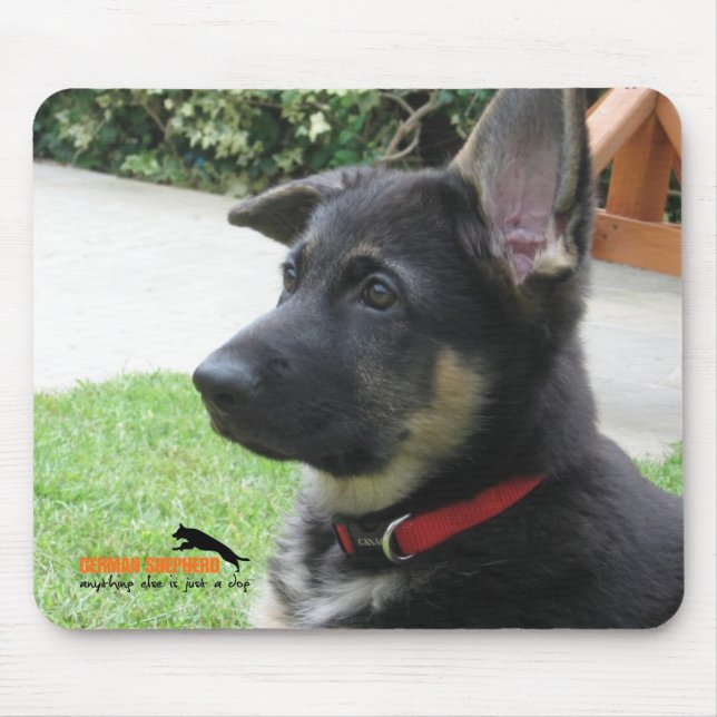 German Shepherd Mousemat (Front)