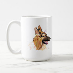 German Shepherd Mug – GSD Dog Coffee Mug
