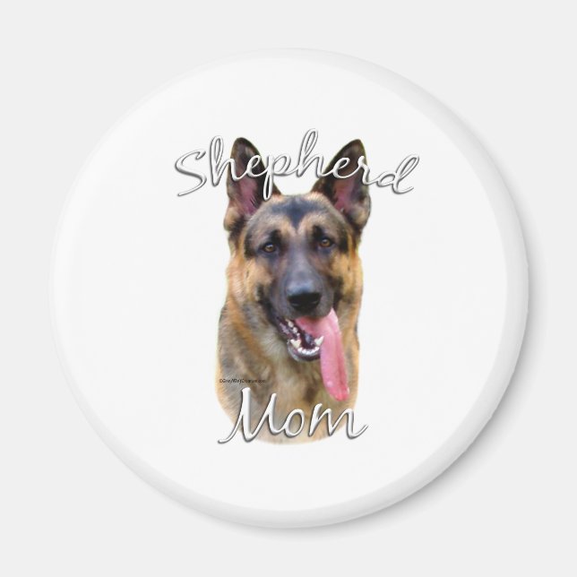 German Shepherd Mum 2 Magnet (Front)