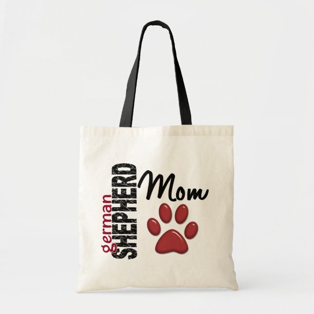 German Shepherd Mum 2 Tote Bag (Front)