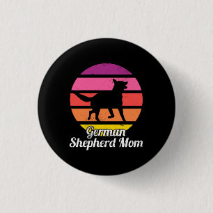 German Shepherd Mum 3 Cm Round Badge
