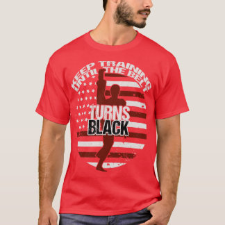 German Shepherd Mum Dog Lover American Flag Dog T-Shirt