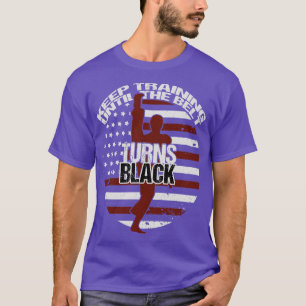 German Shepherd Mum Dog Lover American Flag Dog T-Shirt