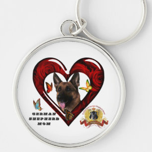 German Shepherd Mum Keychain