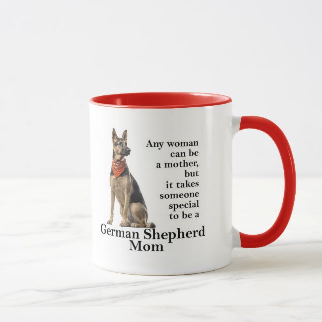 German Shepherd Mum Mug (Right)