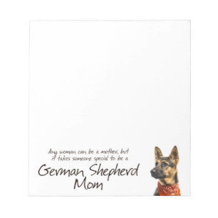 German Shepherd Mum Notepad