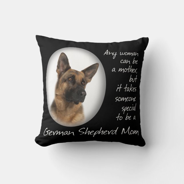 German Shepherd Mum Pillow (Front)