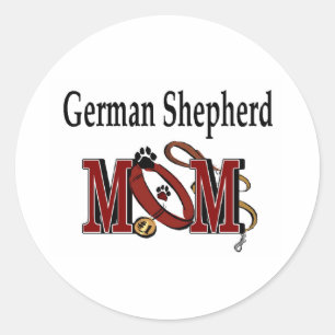 German Shepherd Mum Sticker