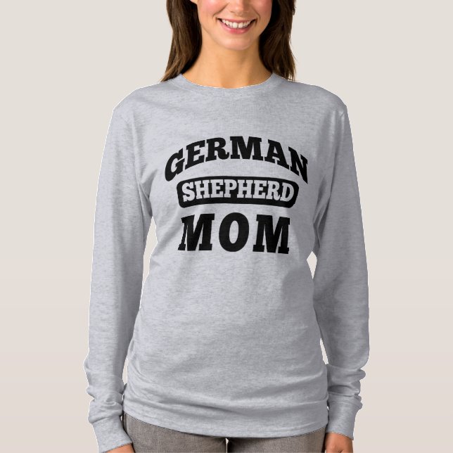 German Shepherd Mum T-Shirt (Front)
