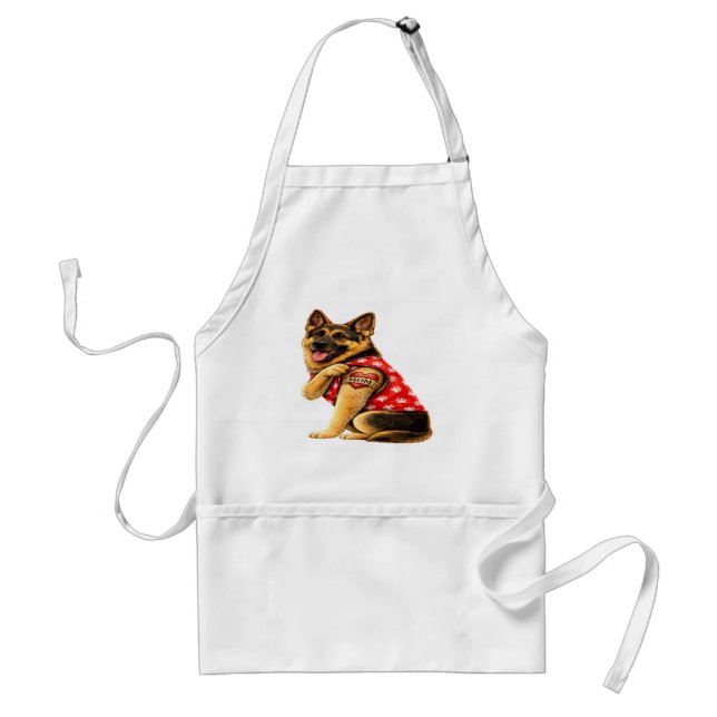 German Shepherd Mum Tattoo Standard Apron (Front)