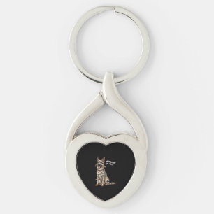 German Shepherd Mummy Halloween Dog  Key Ring