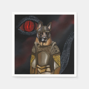 German Shepherd Napkin