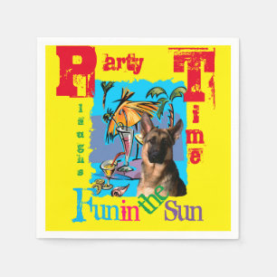 German Shepherd Napkin