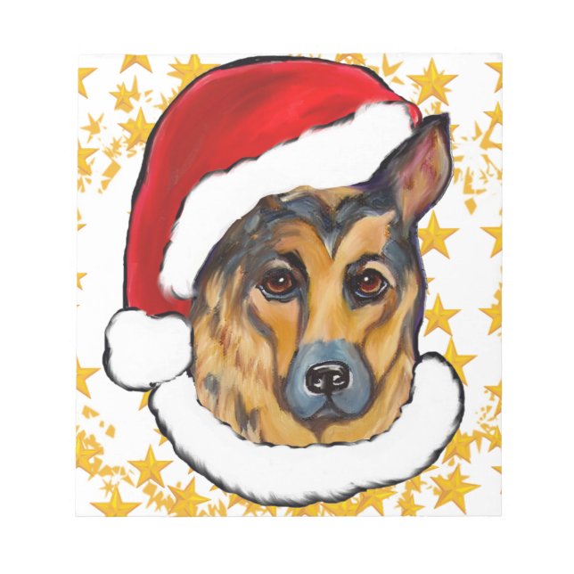 GERMAN SHEPHERD NOTEPAD (Front)