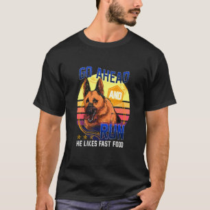 German Shepherd Officer Police Dog Quote T-Shirt