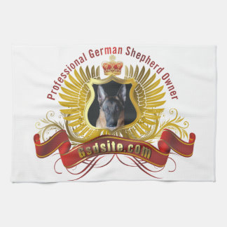 German Shepherd Owner Kitchen Towel